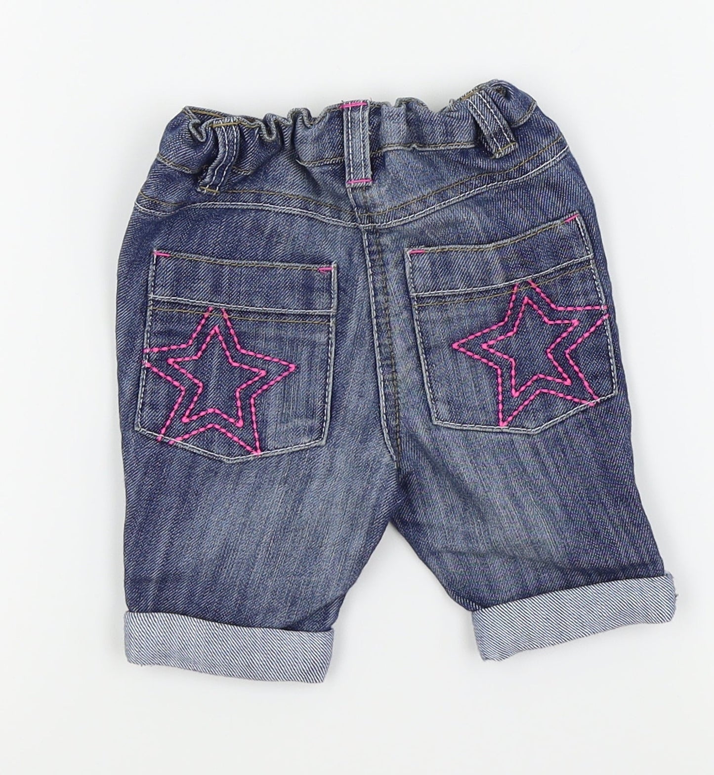 NEXT Girls Black   Cargo Trousers Size 3-6 Months