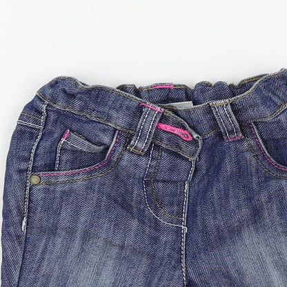 NEXT Girls Black   Cargo Trousers Size 3-6 Months