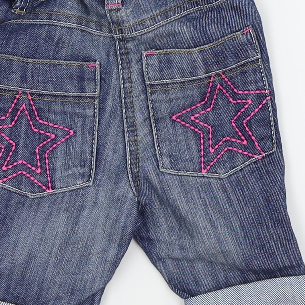 NEXT Girls Black   Cargo Trousers Size 3-6 Months