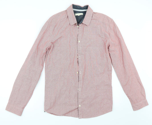 SUIT Mens Red    Button-Up Size S