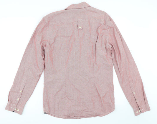 SUIT Mens Red    Button-Up Size S