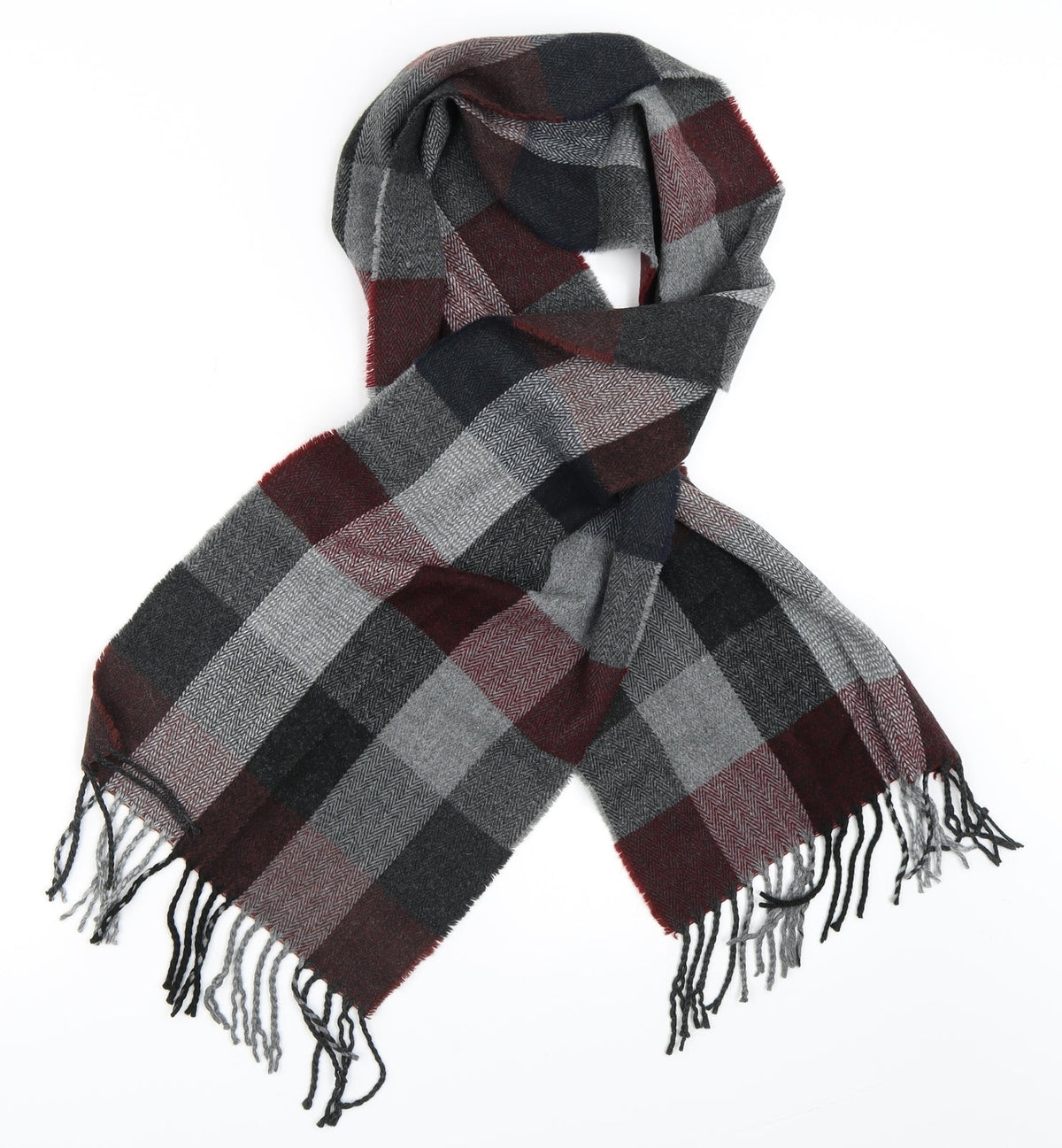 Cedarwood State Mens Grey Scarf One Size