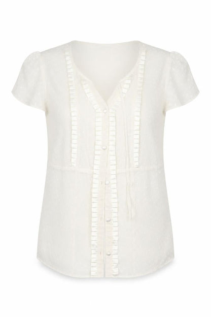 jonana Womens White   Basic Button-Up Size 12