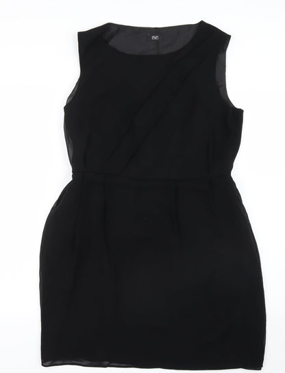 F&F Womens Black  Mesh Mini  Size 14