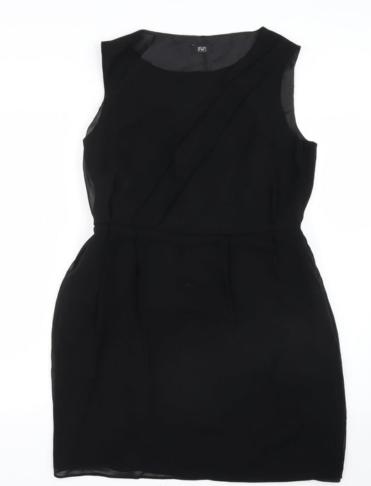 F&F Womens Black  Mesh Mini  Size 14