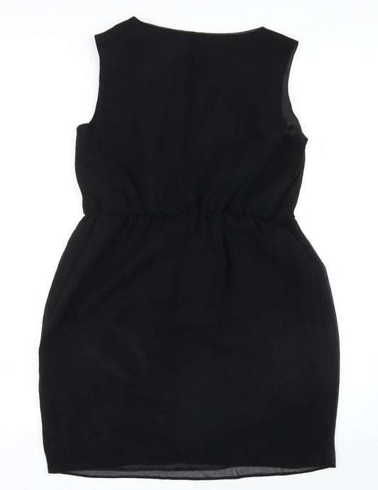 F&F Womens Black  Mesh Mini  Size 14