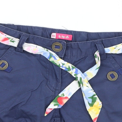 5.10.15 Girls Blue   Capri Trousers Size 3 Years