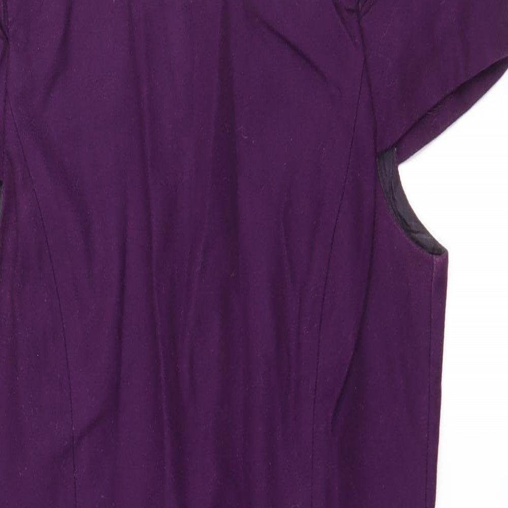 Great Plains Womens Purple   Shift  Size S