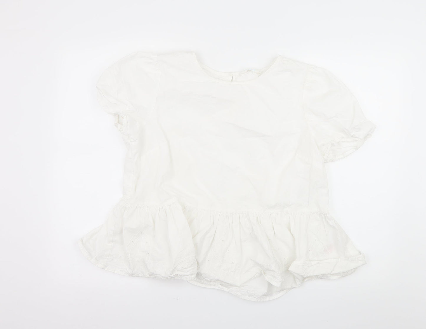 Primark Womens White   Basic Blouse Size 16