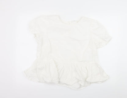 Primark Womens White   Basic Blouse Size 16