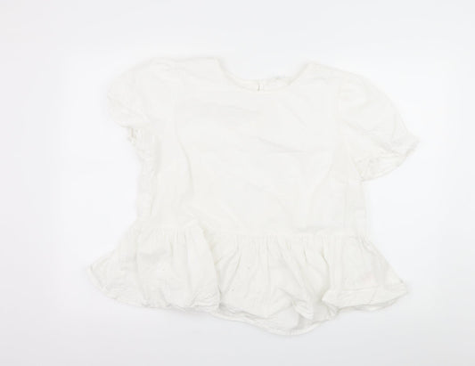 Primark Womens White   Basic Blouse Size 16
