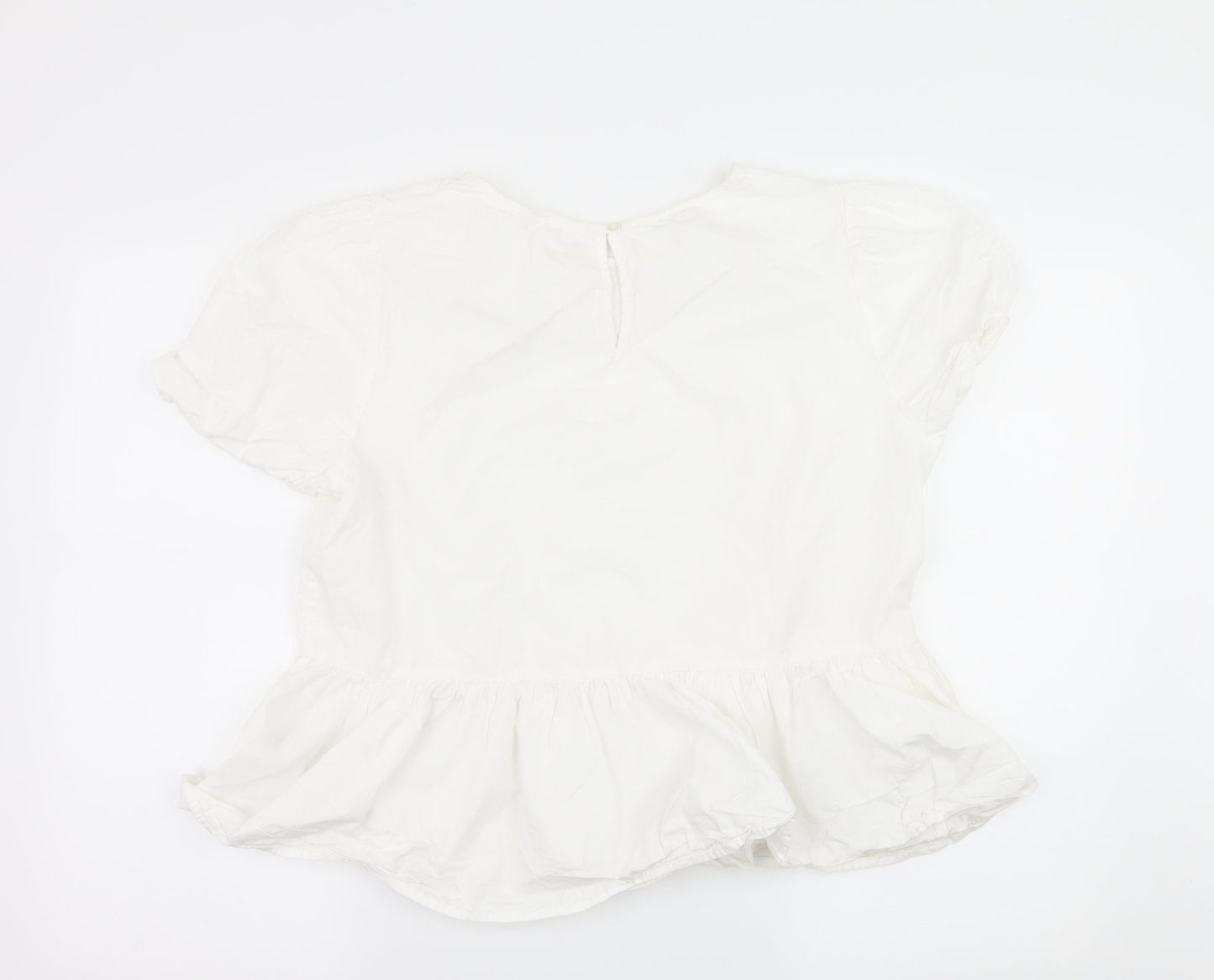 Primark Womens White   Basic Blouse Size 16