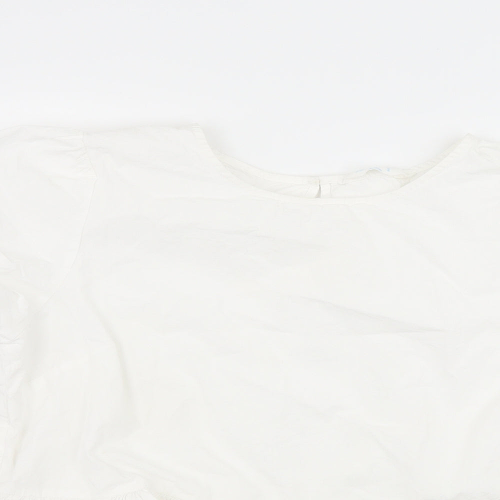 Primark Womens White   Basic Blouse Size 16