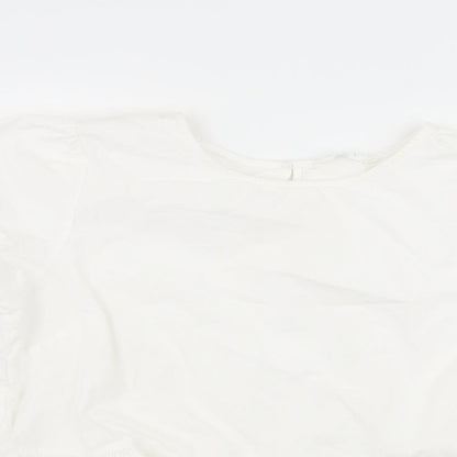 Primark Womens White   Basic Blouse Size 16