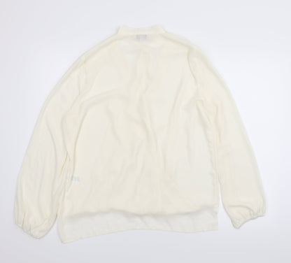 Papaya Womens Beige   Basic Blouse Size 16