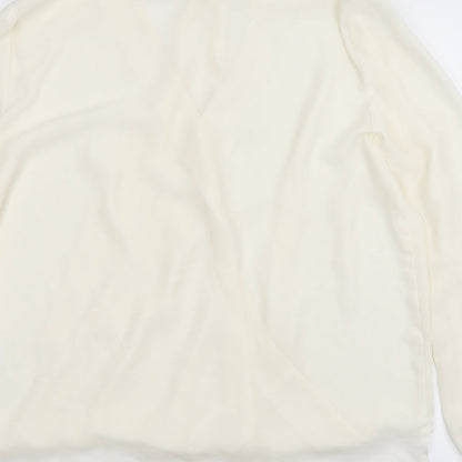 Papaya Womens Beige   Basic Blouse Size 16