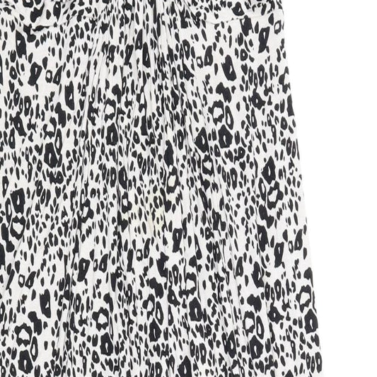 NEXT Womens Beige Animal Print  Maxi  Size 10