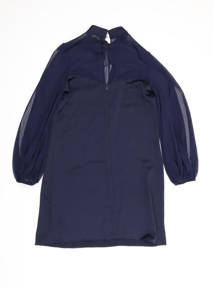 Lipsy Womens Blue   Tunic Blouse Size 10