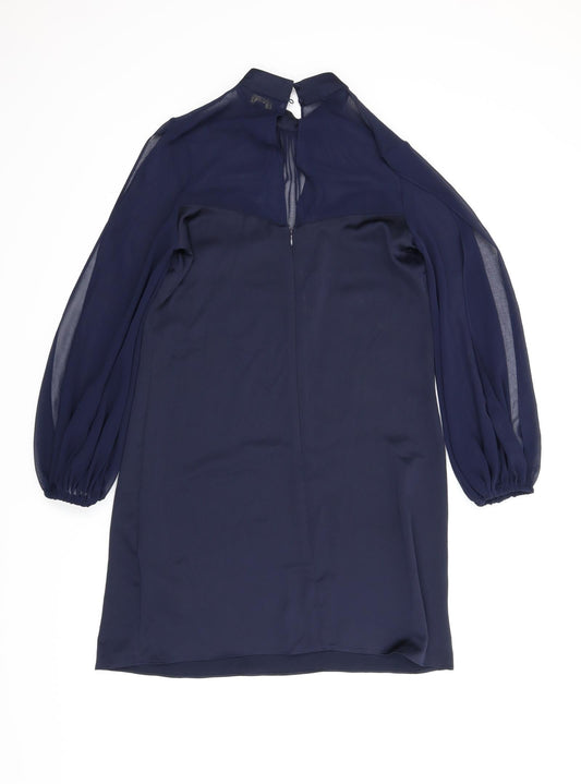 Lipsy Womens Blue   Tunic Blouse Size 10