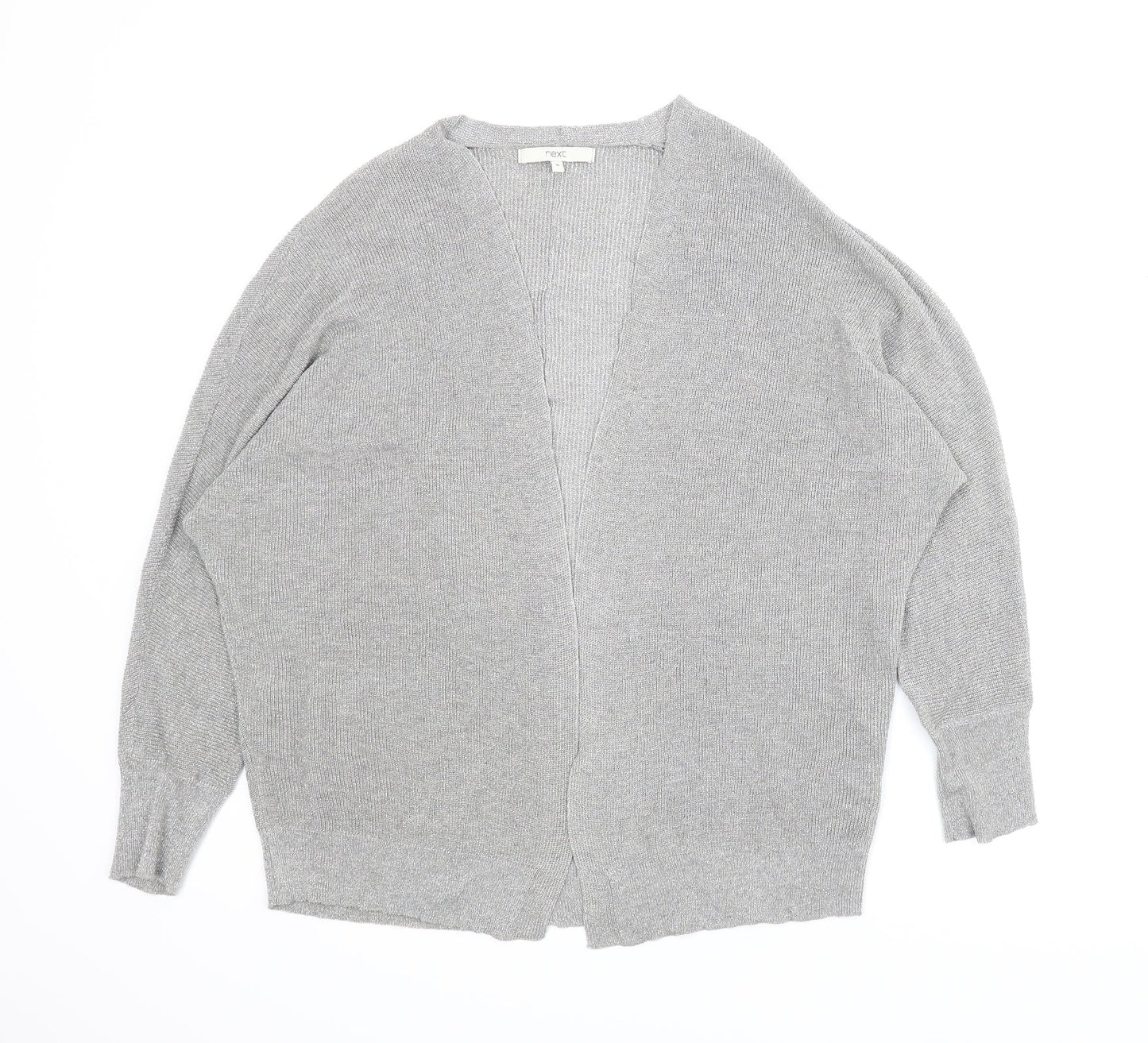 NEXT Womens Grey   Cardigan Jumper Size M