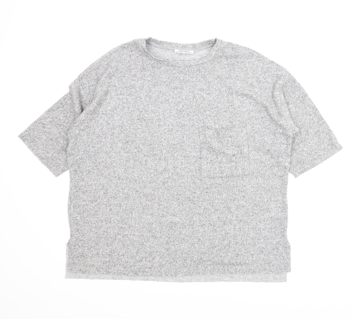 Zara Womens Grey   Pullover Jumper Size M