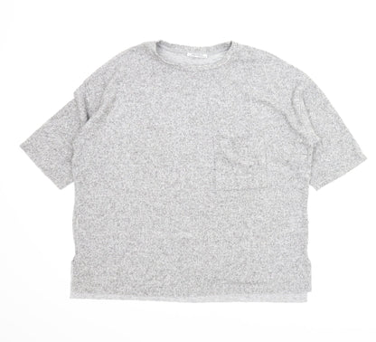 Zara Womens Grey   Pullover Jumper Size M