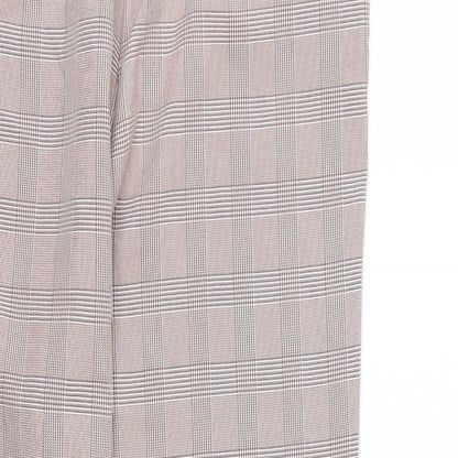 Retro & Icone Womens Red Striped Rayon Trousers  Size L L26 in