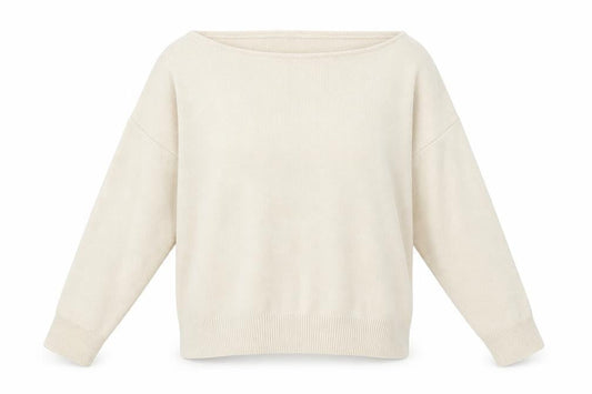 I SAW IT FIRST Womens Beige  Knit Pullover Jumper Size L