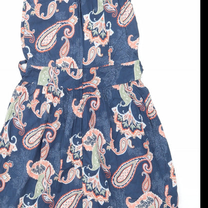 Dorothy Perkins Womens Black Argyle/Diamond  Skater Dress  Size 10