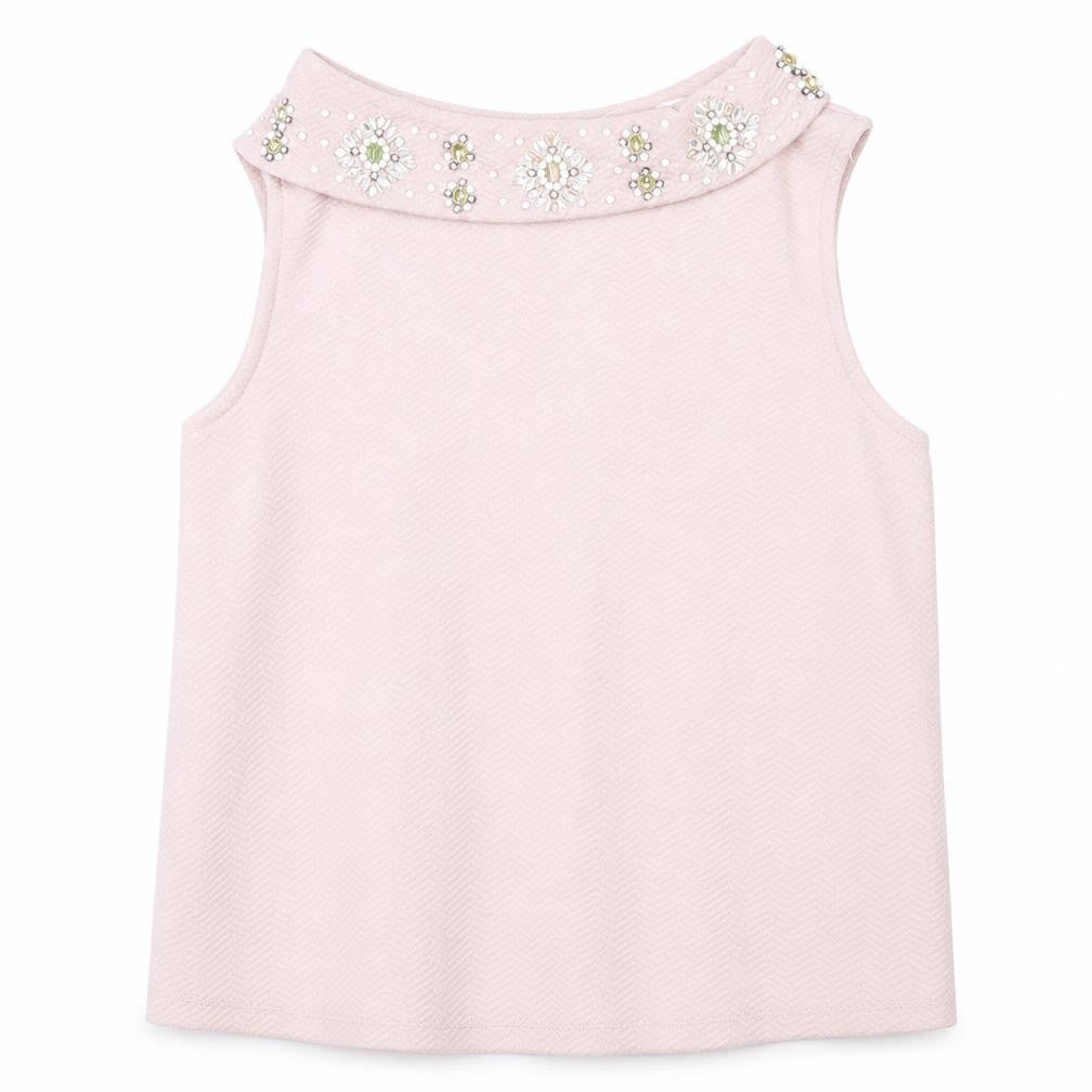 Womens UK Size 8 Miss Selfridge Pink Basic T-Shirt