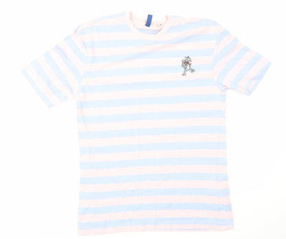 Primark Womens Blue Striped  Top Pyjama Top Size XS