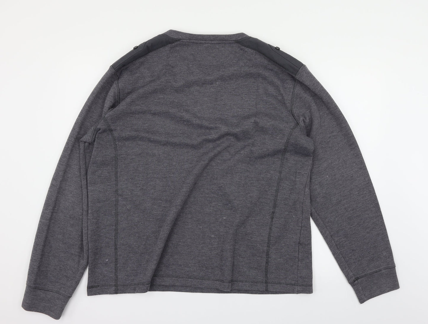 Easy Mens Grey   Pullover Jumper Size 2XL