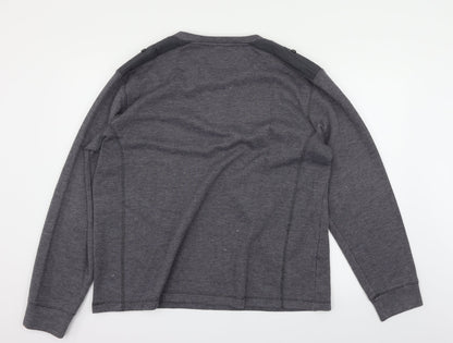 Easy Mens Grey   Pullover Jumper Size 2XL