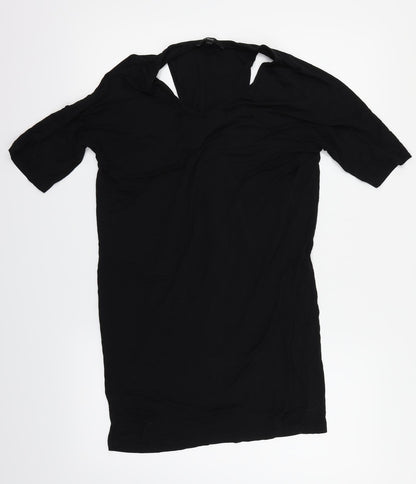 NEXT Womens Black   Basic T-Shirt Size 8