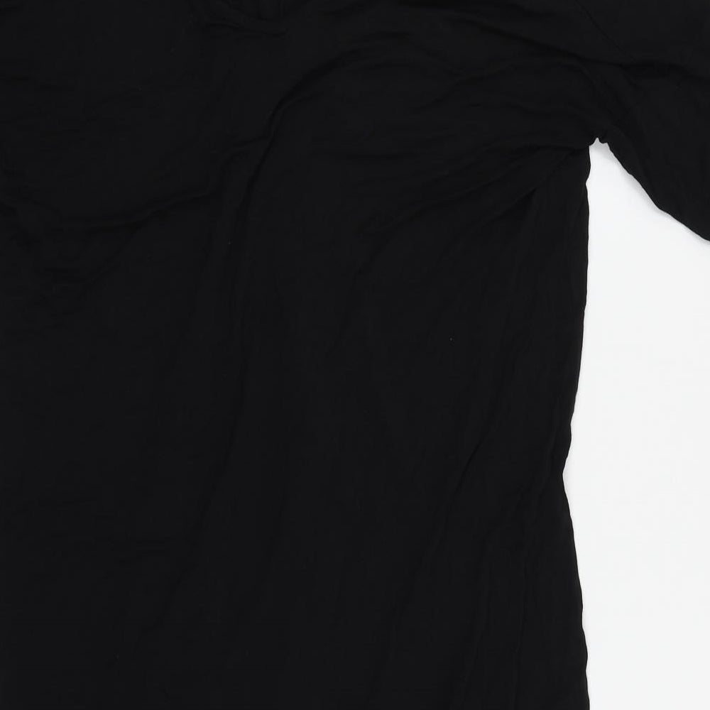 NEXT Womens Black   Basic T-Shirt Size 8