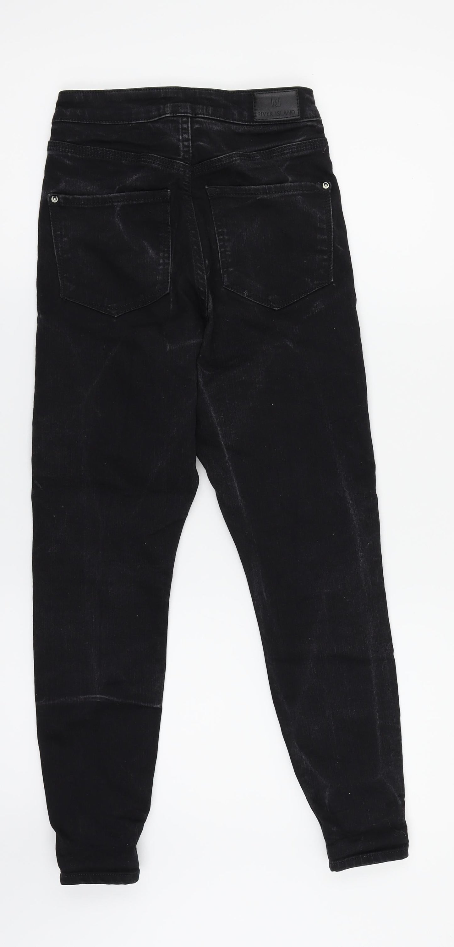 River Island Womens Black   Skinny Jeans Size 6 L24 in