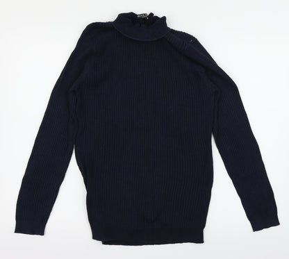 Brave Soul Womens Blue   Pullover Jumper Size XL