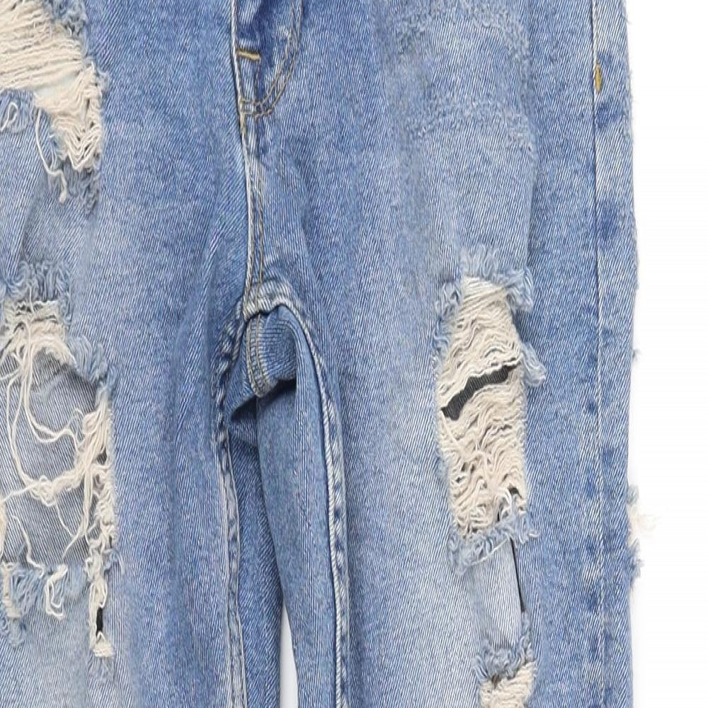 Womens UK Size M pre worn Regular Fit Straight Blue Jeans