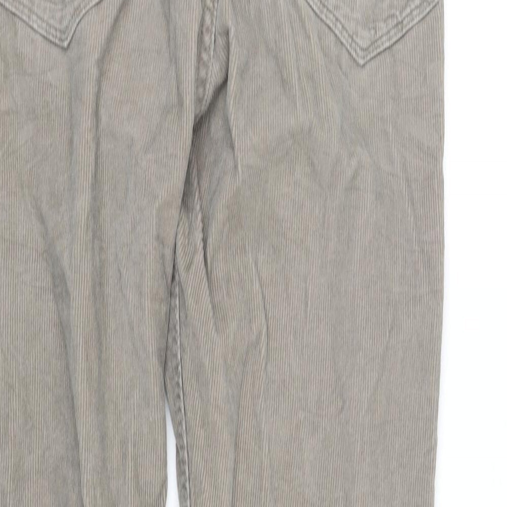 m&s Womens Grey   Trousers  Size L L33 in