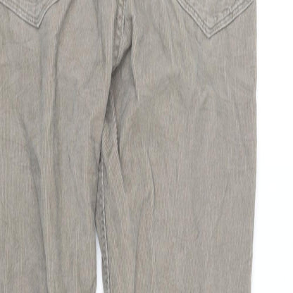 m&s Womens Grey   Trousers  Size L L33 in