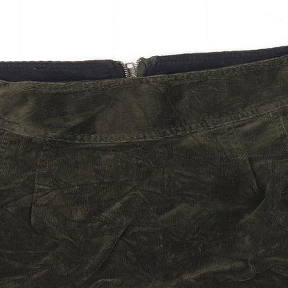 ken Womens Green   Flare Skirt Size 8