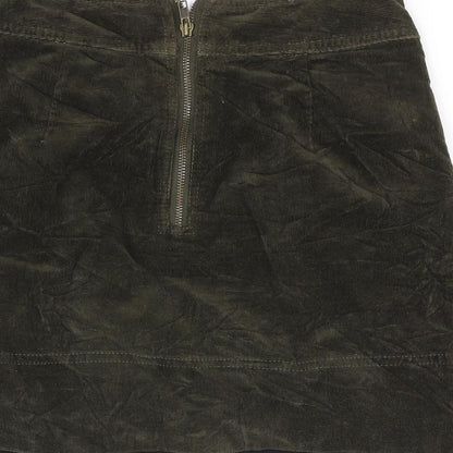 ken Womens Green   Flare Skirt Size 8