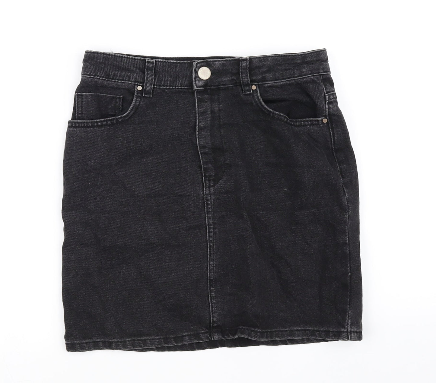 ASOS Womens Black   Flare Skirt Size 8