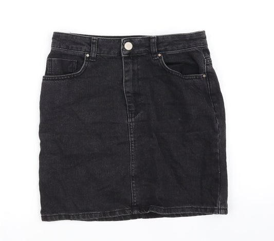 ASOS Womens Black   Flare Skirt Size 8