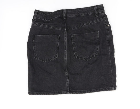 ASOS Womens Black   Flare Skirt Size 8