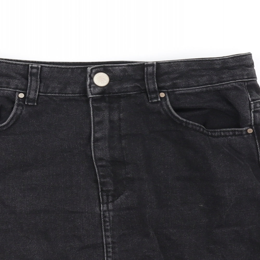 ASOS Womens Black   Flare Skirt Size 8