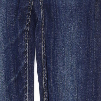 NEXT Womens Blue   Skinny Jeans Size S L32 in