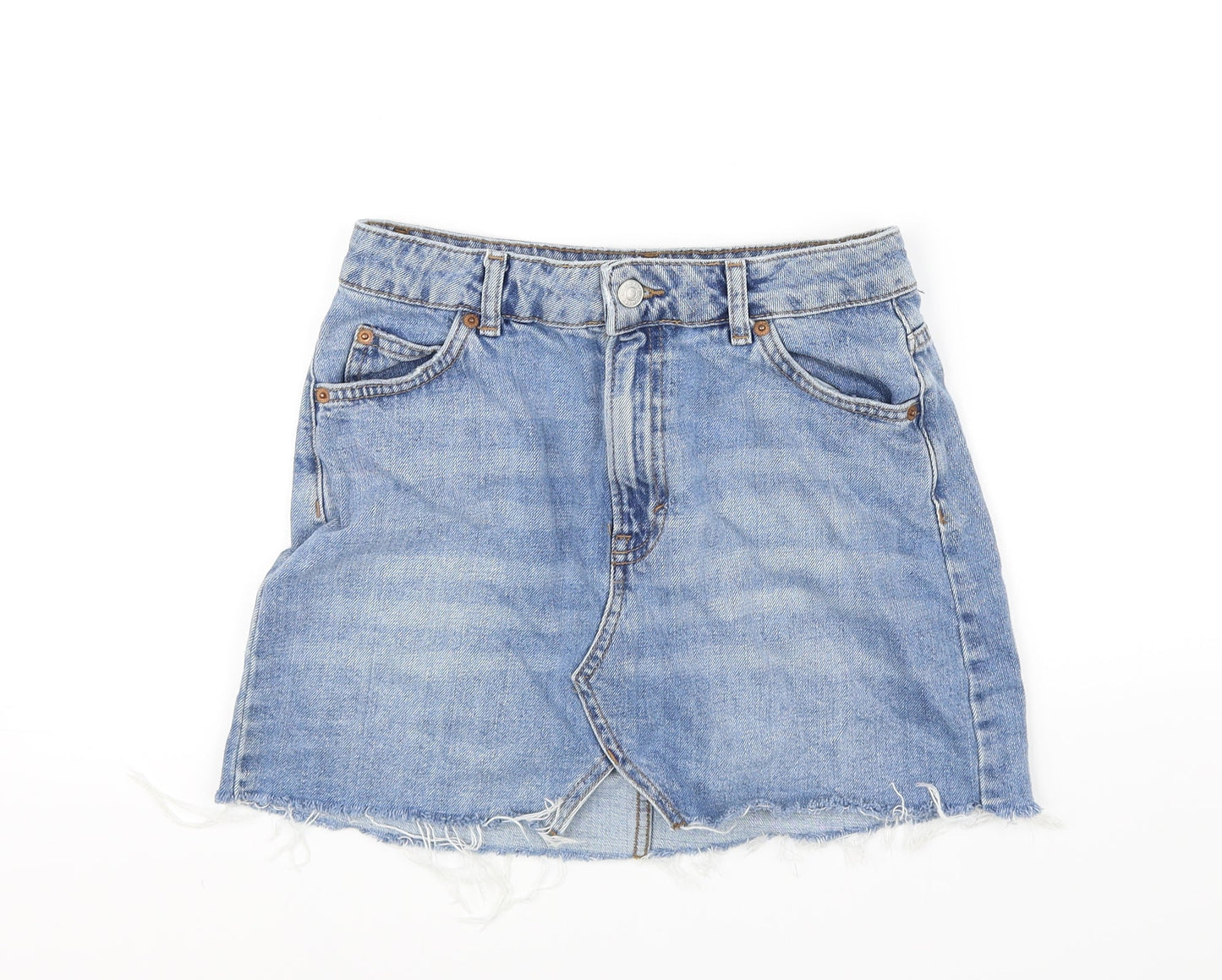 Womens UK Size 8 Topshop Flare  Skirt