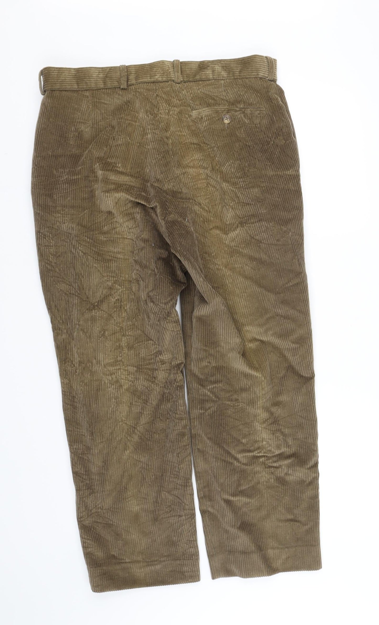 Womens UK Size L pre worn Regular Fit  Brown Trousers