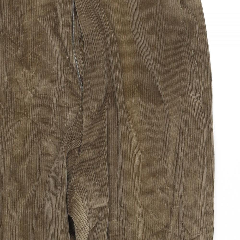Womens UK Size L pre worn Regular Fit  Brown Trousers